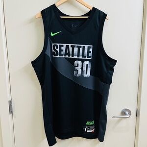 Nike Seattle Storm Breanna Stewart WNBA Rebel Edition Jersey XL Great Condition.